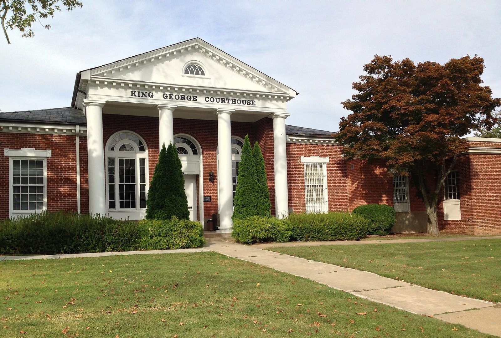 King George VA courthouse